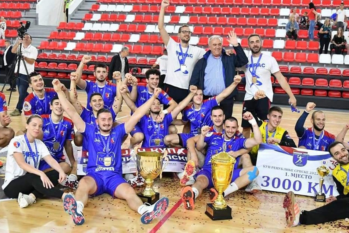 Rukometaši Borca po 15. put osvojili Kup Republike Srpske