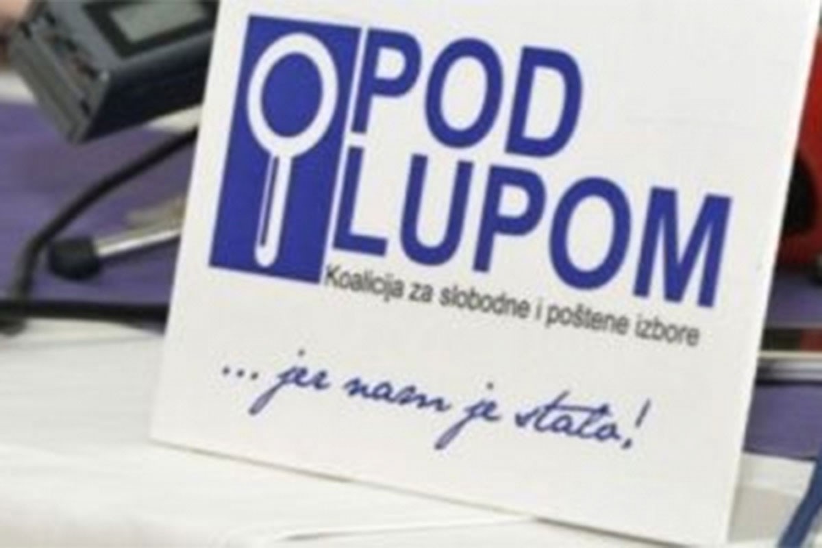 Koalicija "Pod lupom" objavila videa o izbornim nepravilnostima