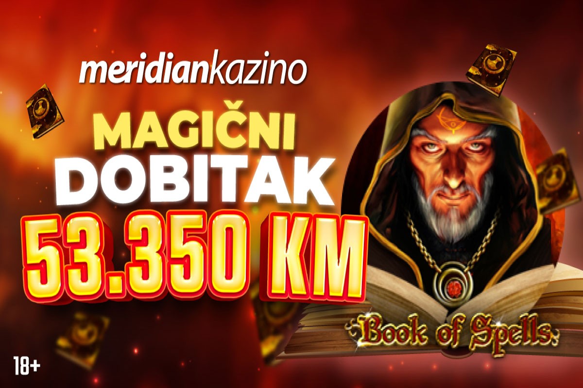 MERIDIAN KAZINO: Uložio 20, dobio više od 53.000 KM