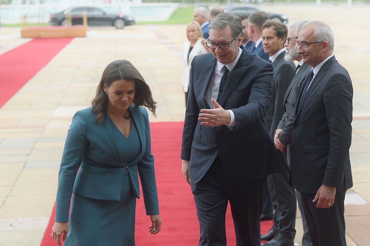 Mađarska predsjednica u posjeti Srbiji: Odnosi na istorijskom nivou