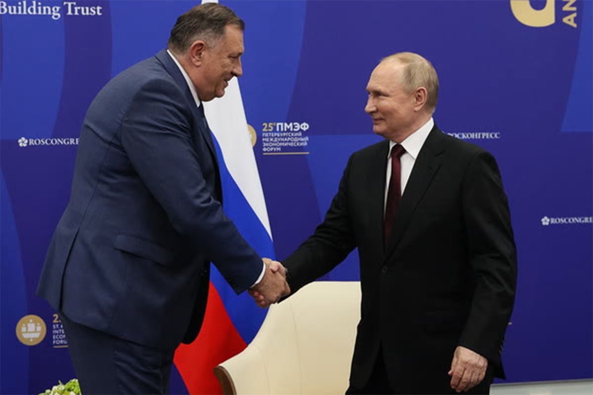 Peskov: U toku priprema sastanka Putina i Dodika