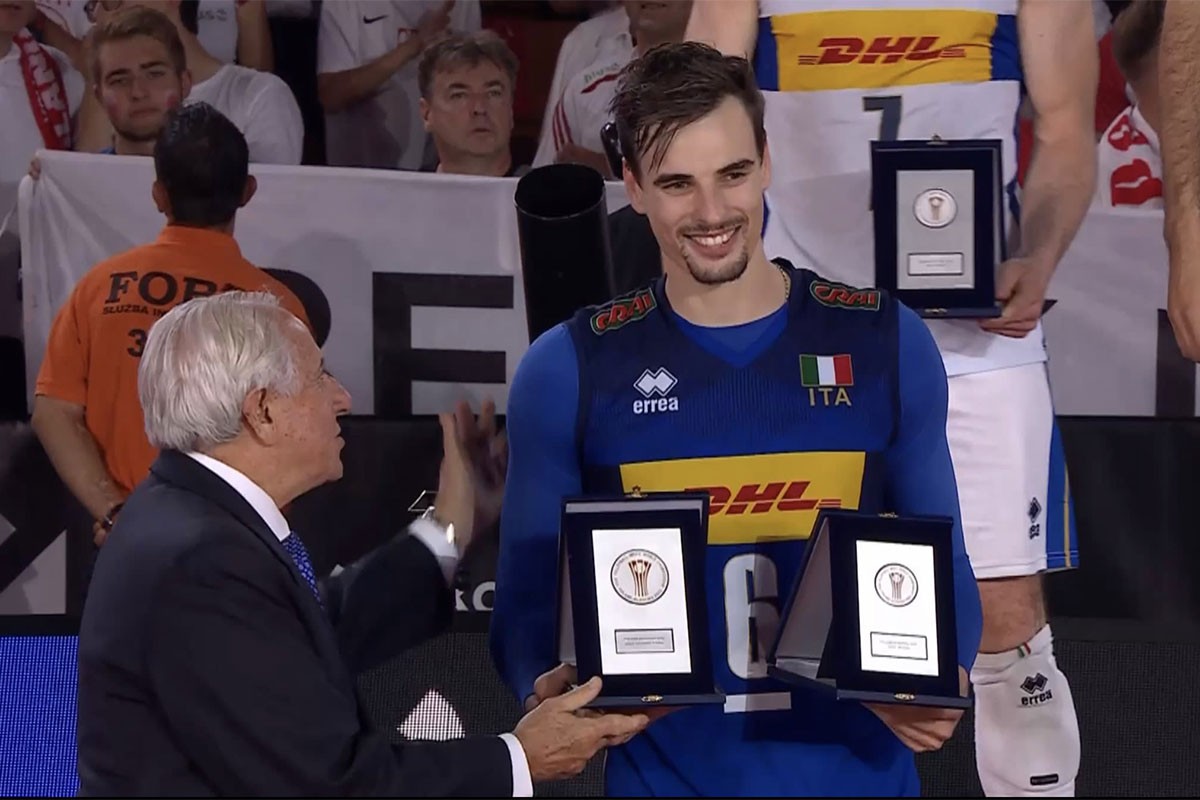 Italijanski odbojkaš Ðaneli proglašen za MVP na SP