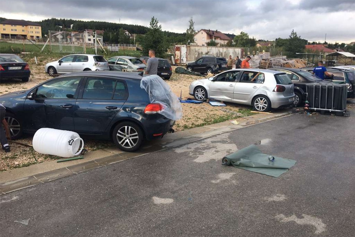 U Tomislavgradu proglašeno stanje prirodne nepogode