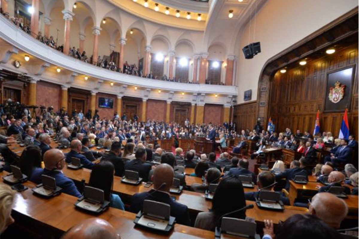 Posebna sjednica Skupštine o KiM, Vučić predstavlja izvještaj