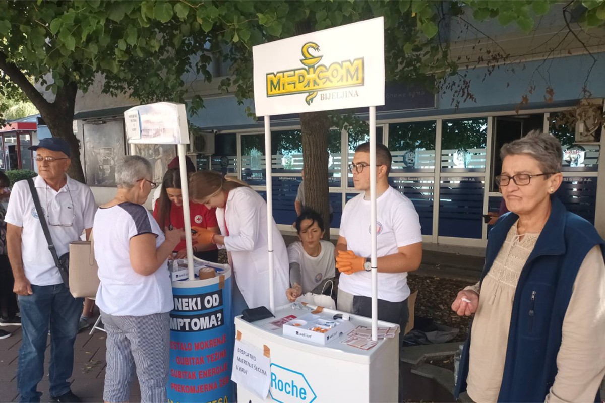 Organizovano besplatno mjerenje šećera u krvi