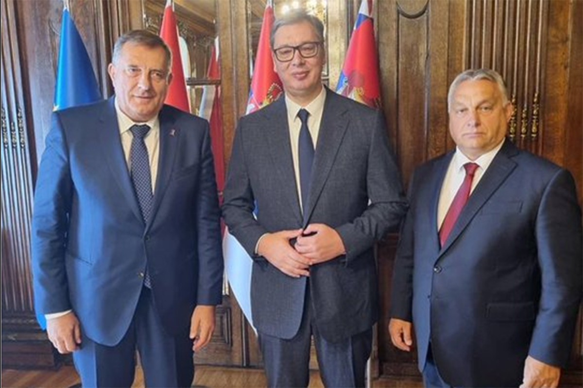 Dodik razgovarao sa Vučićem i Orbanom: "Očigledno je da postoji zabrinutost"