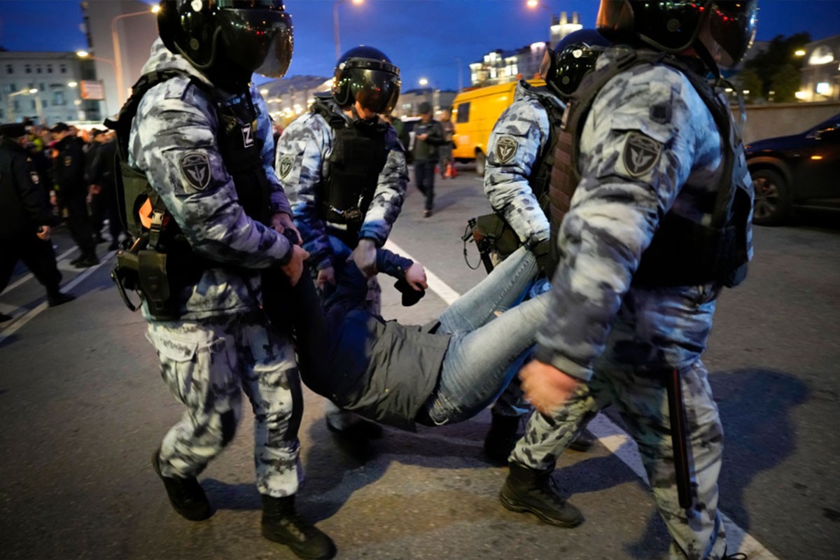 Rusija: Na protestima protiv mobilizacije uhapšeno 1.311 ljudi