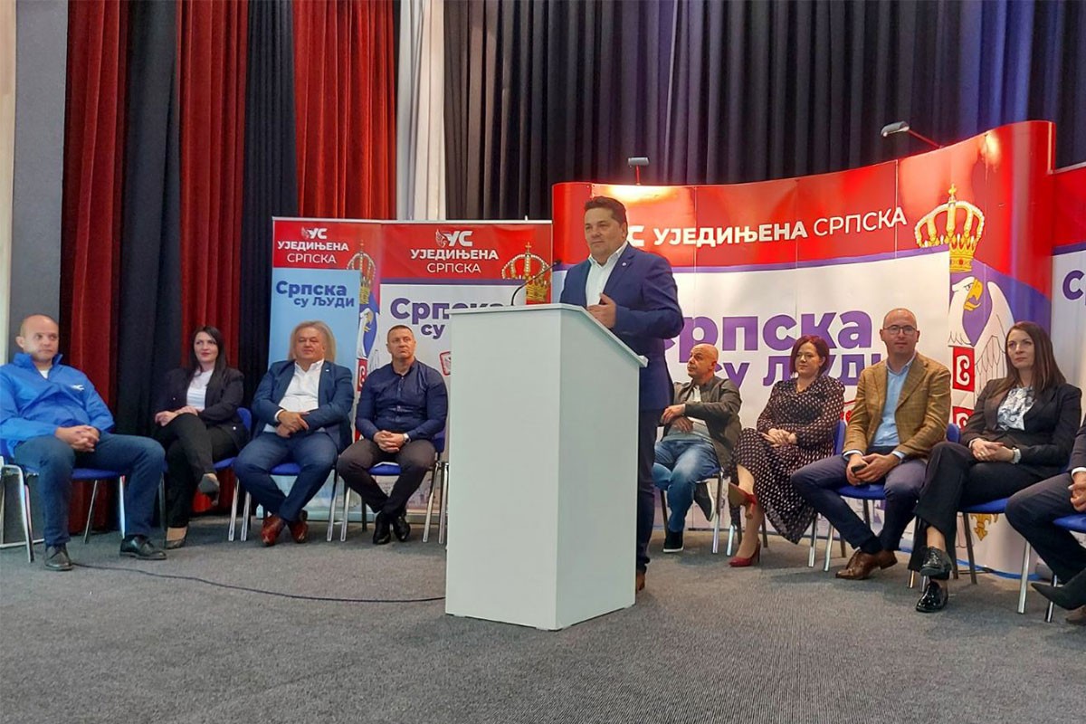 Ujedinjena Srpska: Najveći skup u istoriji Kulturnog centra, mnogi ostali napolju