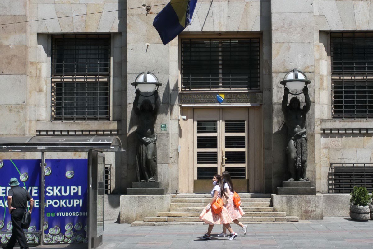 Kapital Centralne banke BiH klizi ka nuli