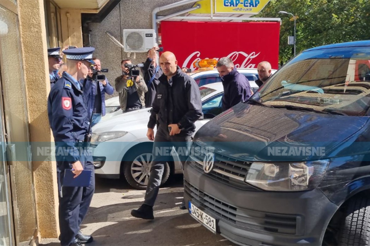 Novitovića policija dovela u kancelarije RUCZ u Banjaluci