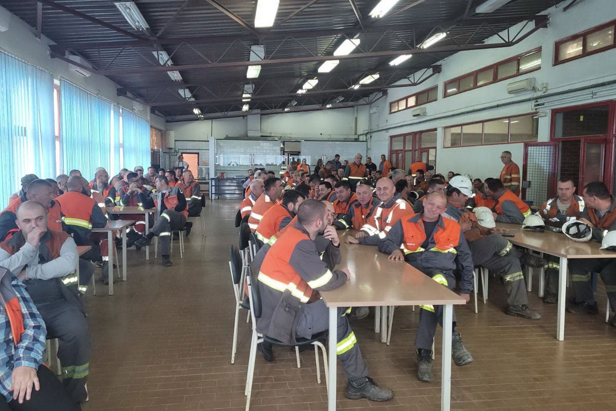 Štrajk rudara u Omarskoj: Traže 1.100 KM pomoći zbog velike inflacije