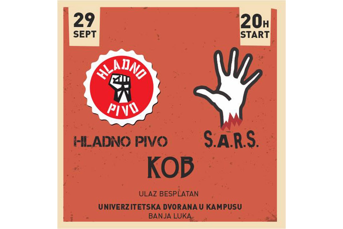 S.A.R.S i Hladno pivo - za uspješan početak nove akademske godine u Banjaluci