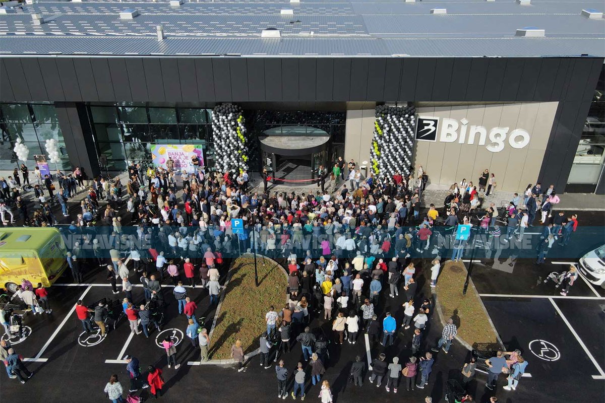 Otvoren "Bingo" u Banjaluci na 10.000 kvadratnih metara