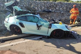 Težak sudar cisterne i Porschea na Cresu