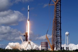 Lansirana raketa Space X, Ruskinja jedan od kosmonauta