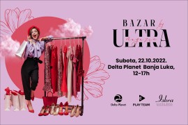 Četvrti humanitarni "Ultra bazar" 22. oktobra u Delta Planet Banjaluka