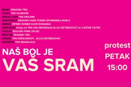 Protesti širom BiH zbog ubistva u Bihaću