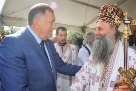 Dodik: Važno što je patrijarh Porfirije ustoličen na svetom mjestu  ...
