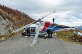 Srušio se helikopter dok je prevozio hodočasnike