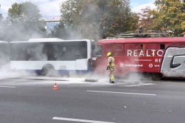 Sudar autobusa i tramvaja, četvoro povrijeđenih