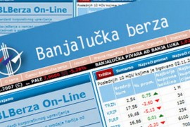 Promet na Banjalučkoj berzi milion KM