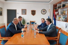 Dodik u Višegradu sa Đurevićem i Elekom