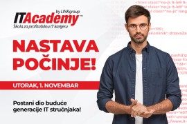 NASTAVA POČINJE: Zauzmite svoje mjesto na ITAcademy i započnite ...