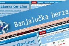 Promet na Banjalučkoj berzi veći od 200.000 KM