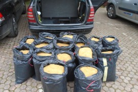 Akcija "Lula": Uhapšen jer je u mercedesu švercovao 150 kilograma ...