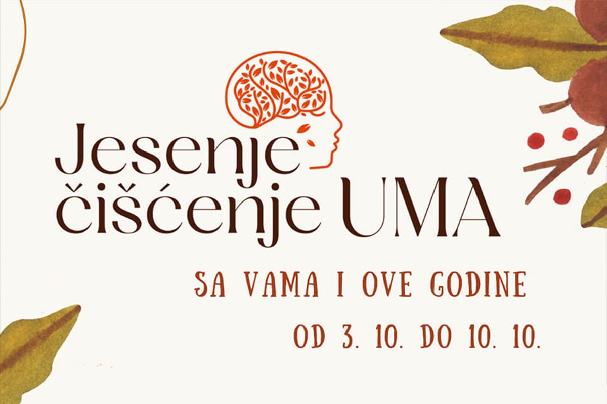 Studenti obilježavaju Svjetski dan mentalnog zdravlja manifestacijom pod "Jesenje čišćenje UMA"