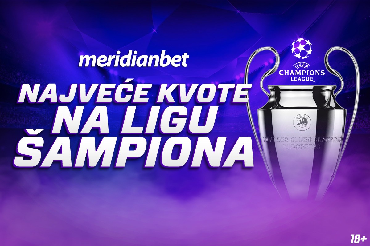 Kladionica Meridian – najveće kvote na planeti: Atletico Madrid 2.15, Porto 2.25