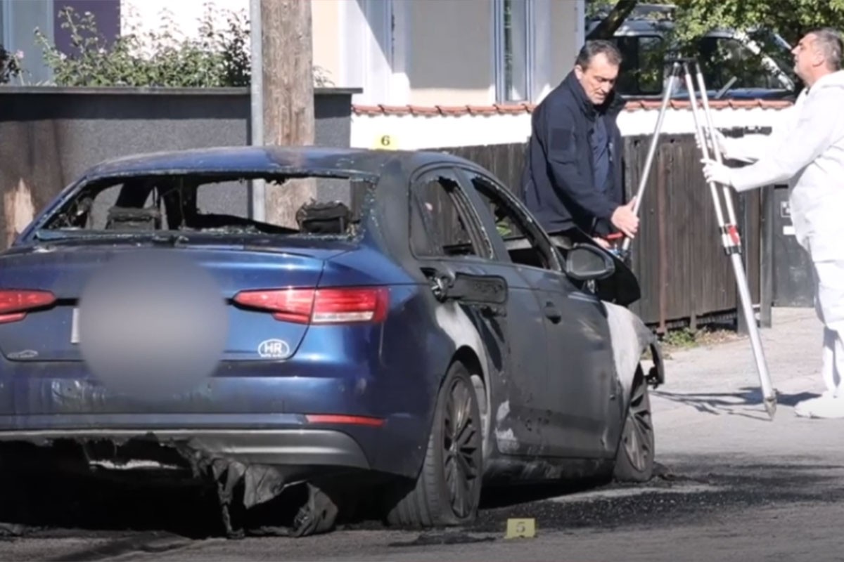 Zapalio automobil, pucao prema muškarcu, pa pobjegao