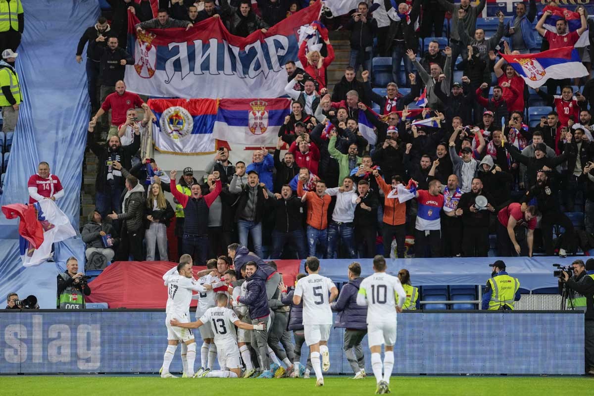 Srbija grabi ka Top 10 na FIFA listi, najbolji plasman od 2010.