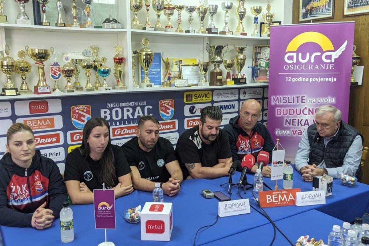 Rukometašice Borca spremne da ispišu istoriju u dvomeču sa Kiprankama