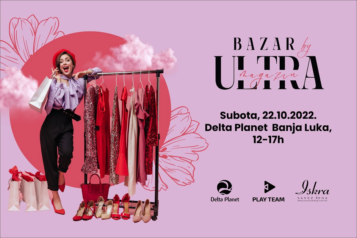 Četvrti humanitarni "Ultra bazar" 22. oktobra u Delta Planet Banjaluka