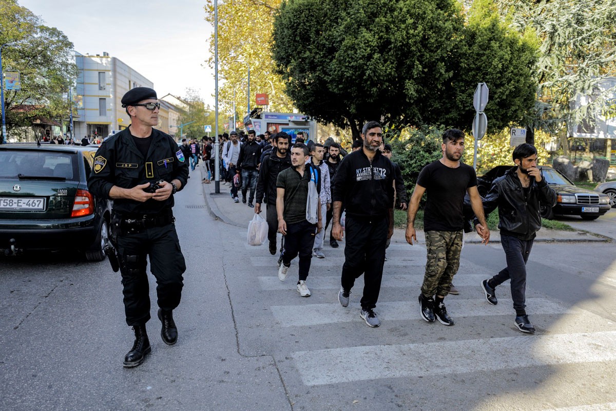 MUP USK: Situacija s migrantima mnogo povoljnija