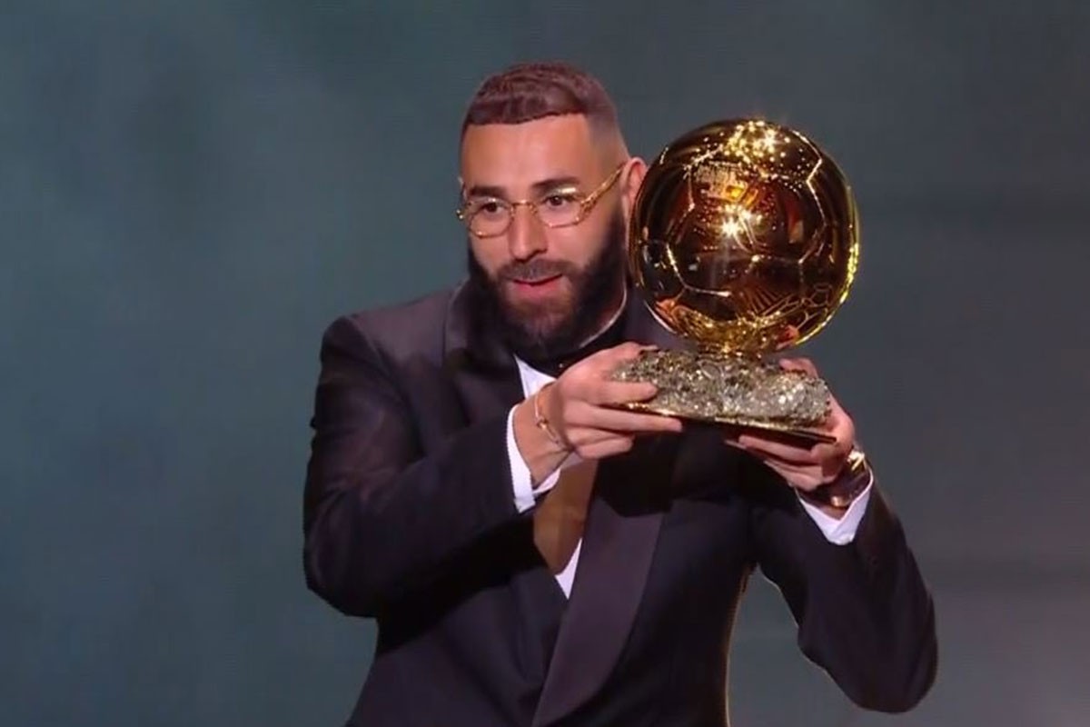 Benzema dobitnik "Zlatne lopte"
