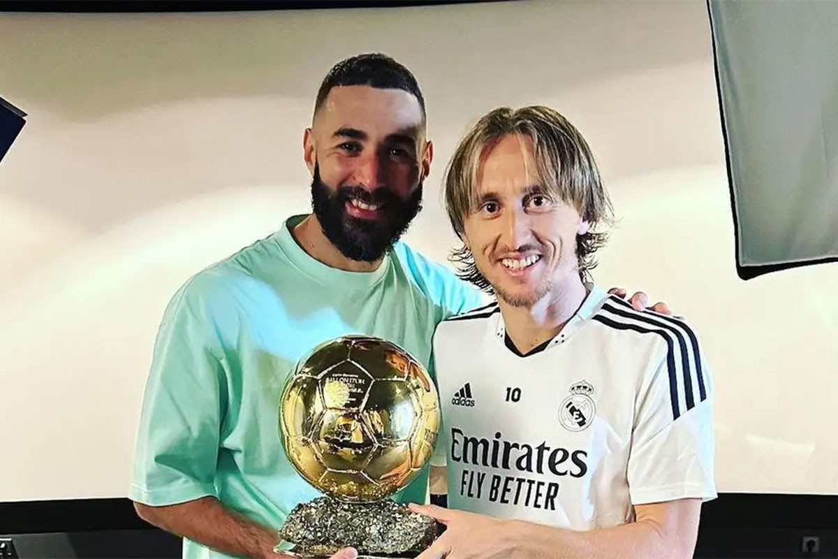 Modrić čestitao Benzemi: Zaslužio si to, prijatelju