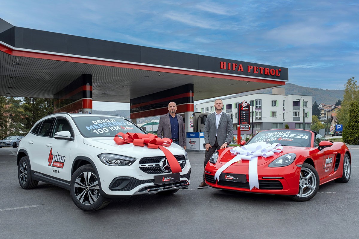 Uručeni Mercedes i Porsche - glavne nagrade velike Hifa Petrol nagradne igre