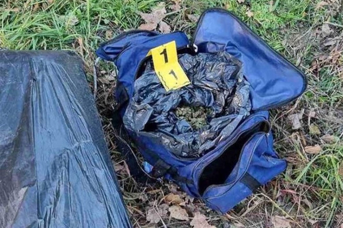 U akciji "Lampa" pronađeno 28,6 kilograma droge, uhapšena jedna osoba