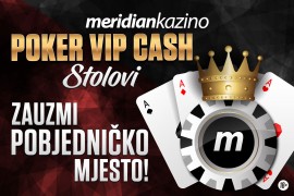 Postanite dio elite! Zauzmi svoju poziciju za VIP CASH POKER stolom!!!