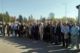 Položeni vijenci na spomenik stradalim pripadnicima Šestog odreda