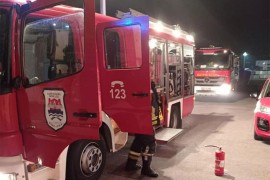 Požar u banjalučkom restoranu, vatrogasci gasili vatru dva sata (FOTO)