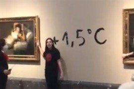 Na meti ekoloških aktivista Gojine Maje u Pradu