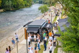 Novu gradsku plažu u Banjaluci građani koriste kao park i izletište