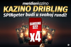 BUDI KRALJ MERIDIAN KAZINO TERENA: Zavrti i osvoji telefon ili bonus