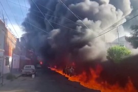 Veliki požar izbio u parku (VIDEO)