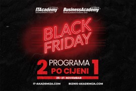 BLACK FRIDAY NA ITACADEMY I BUSINESSACADEMY: 2 programa po cijeni 1