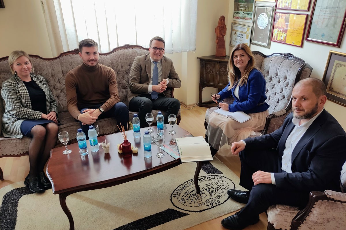 Delegacija Nacionalnog dramskog pozorišta Aleksandrinskij u posjeti NP RS