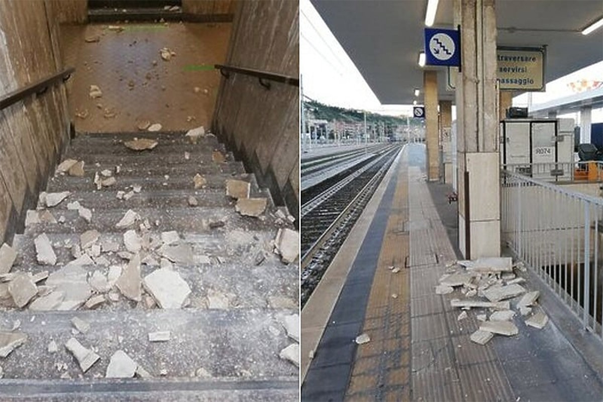 Prvi snimci jakog zemljotresa u Italiji: Pucali zidovi, ljudi u panici istrčali na ulice